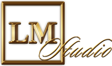 Логотип компании LM Studio. Студия красоты Е. Мелковой