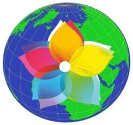 Логотип компании Цветы Планеты
